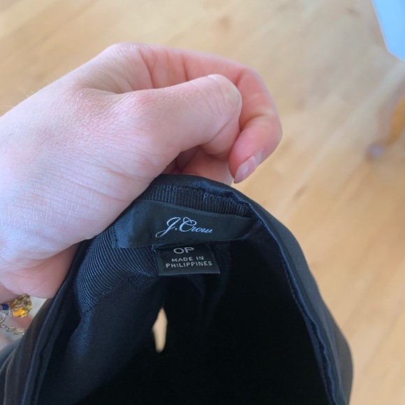 JCrew tuxedo-style satin trousers - Picture 3 of 4